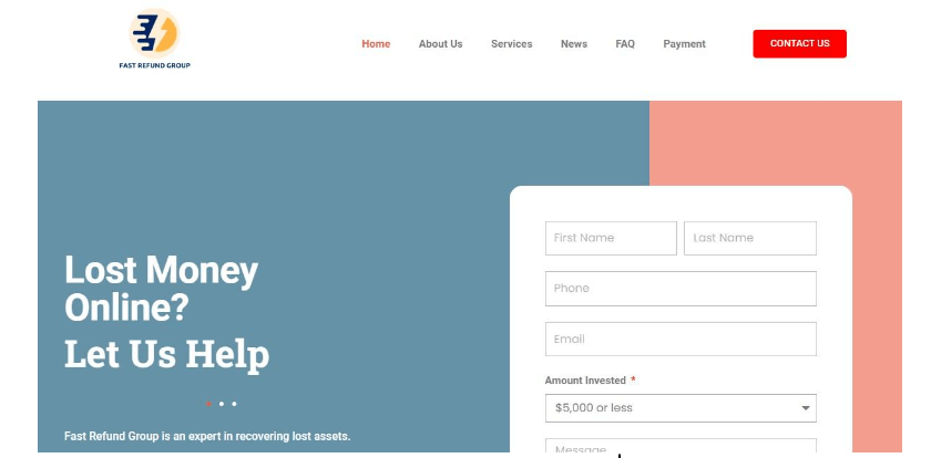 Fast Refund Group Website